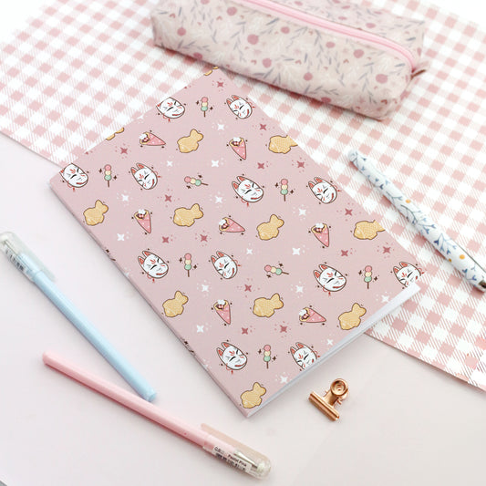 Japanese Festival Treats - Soft cover notebook