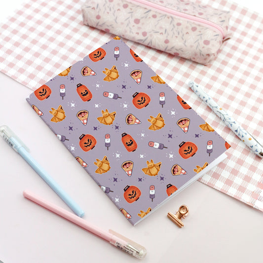 Japanese Hallowen Festival - Soft cover notebook