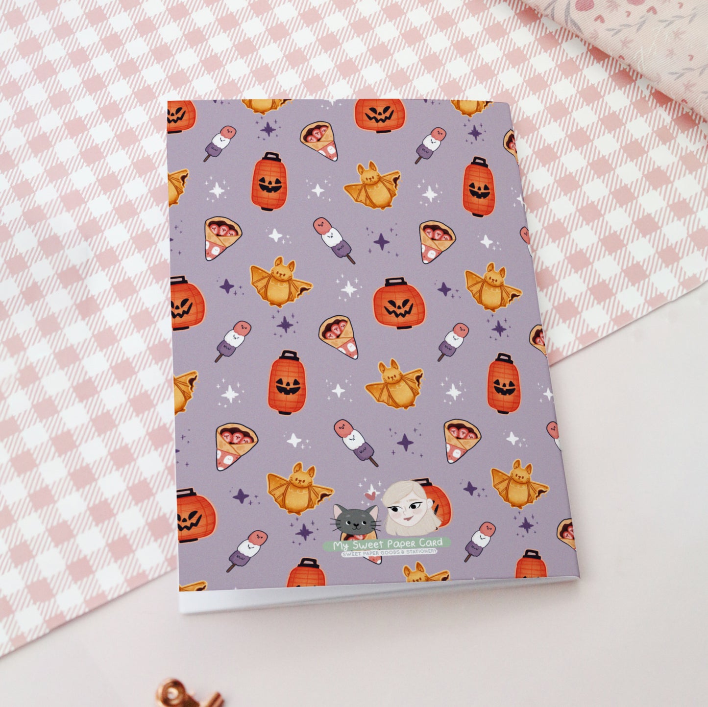 Japanese Hallowen Festival - Soft cover notebook
