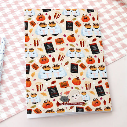 Grumbee Horror Movie Notebook - Soft cover notebook