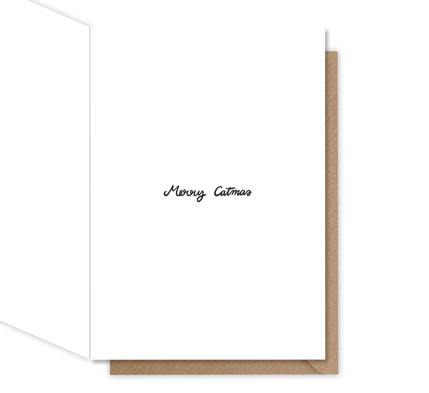 Chorale de Noel chat - Carte de voeux - Carte Noël