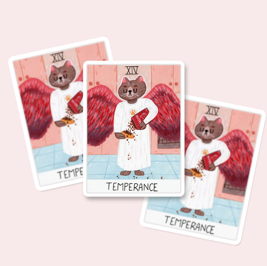 Temperance - Vinyl Stickers - Halloween stickers