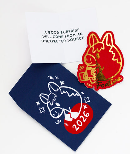 Mystery Fortune Stickers - Horse stickers - 2026