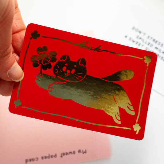 Mystery Fortune Stickers - Cat stickers - 2026