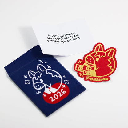 Mystery Fortune Stickers - Horse stickers - 2026