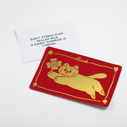 Mystery Fortune Stickers - Cat stickers - 2026
