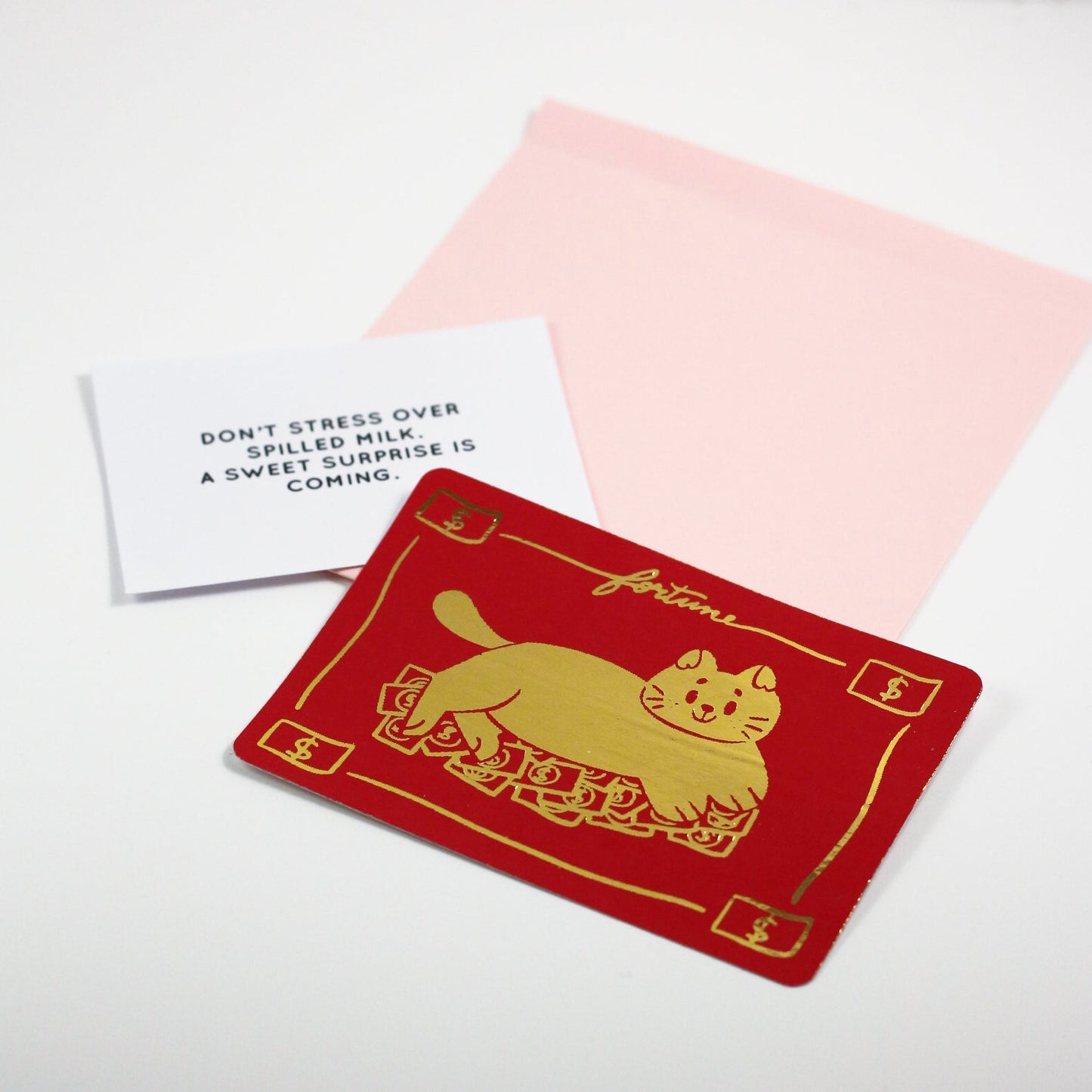 Mystery Fortune Stickers - Cat stickers - 2026