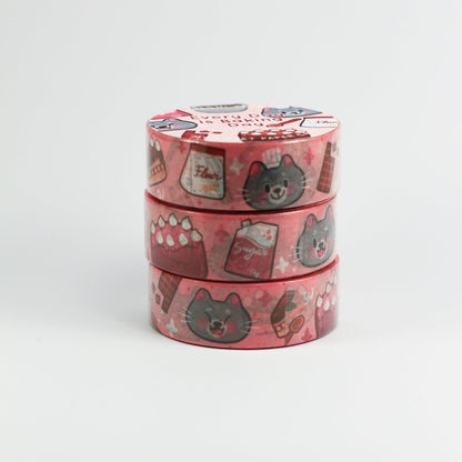 Chaque jour est un jour pour cuisiner - Washi Tape chat cuisinier