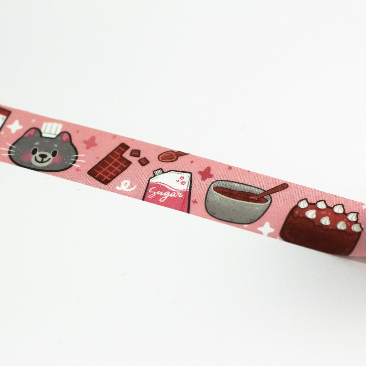 Chaque jour est un jour pour cuisiner - Washi Tape chat cuisinier