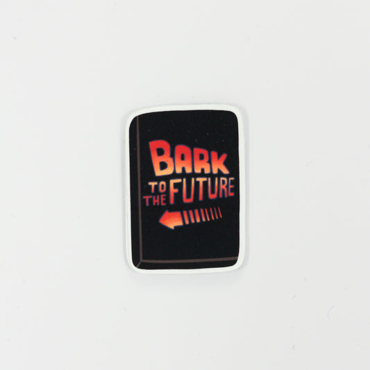 Bark to the Future - Dog Films - Vinyl Stickers