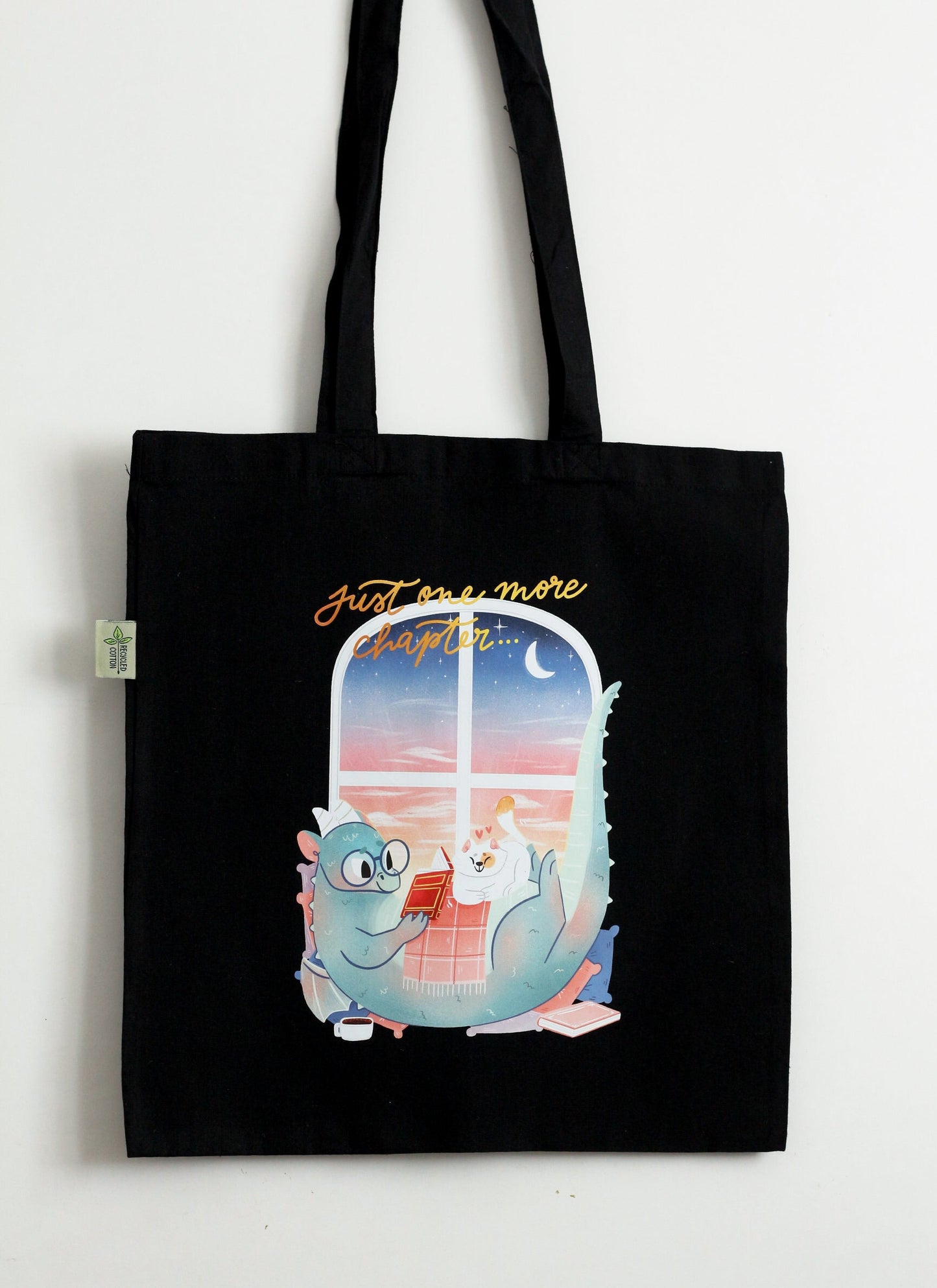Dragon qui bouquine - Sac Tote bag