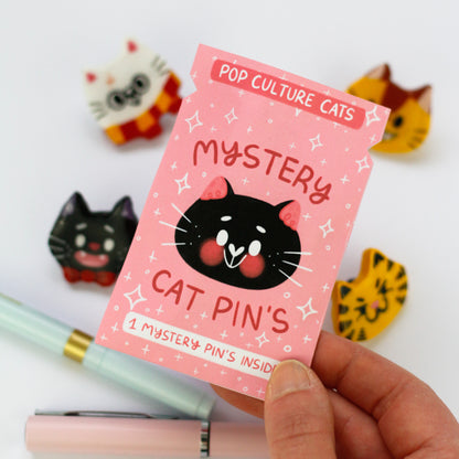 Chat Mystery Pin's - Pop Culture Cats - Pochette surprise