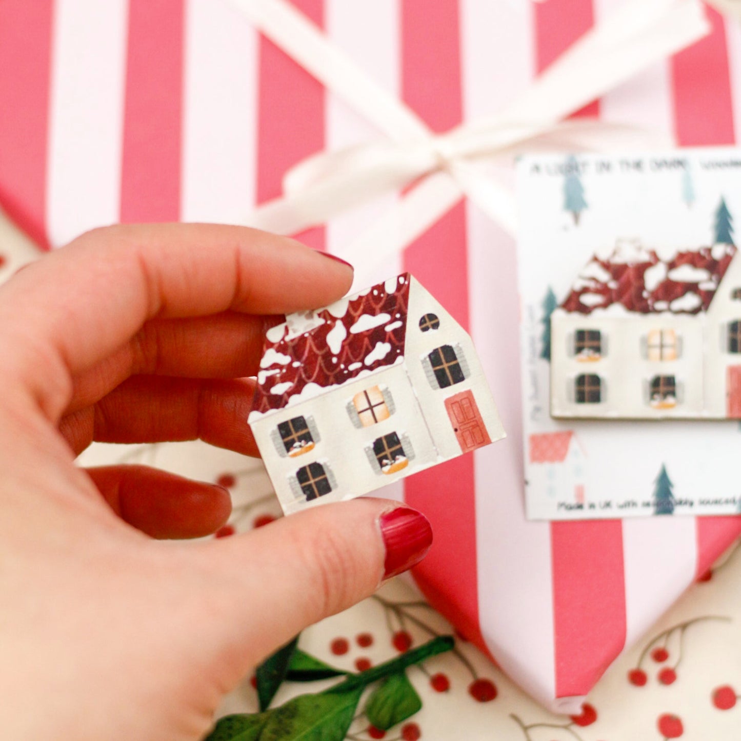 cute cottage house pin's 