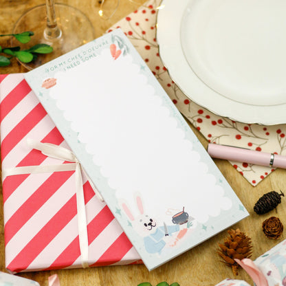 stationery gift for rabbit lovers