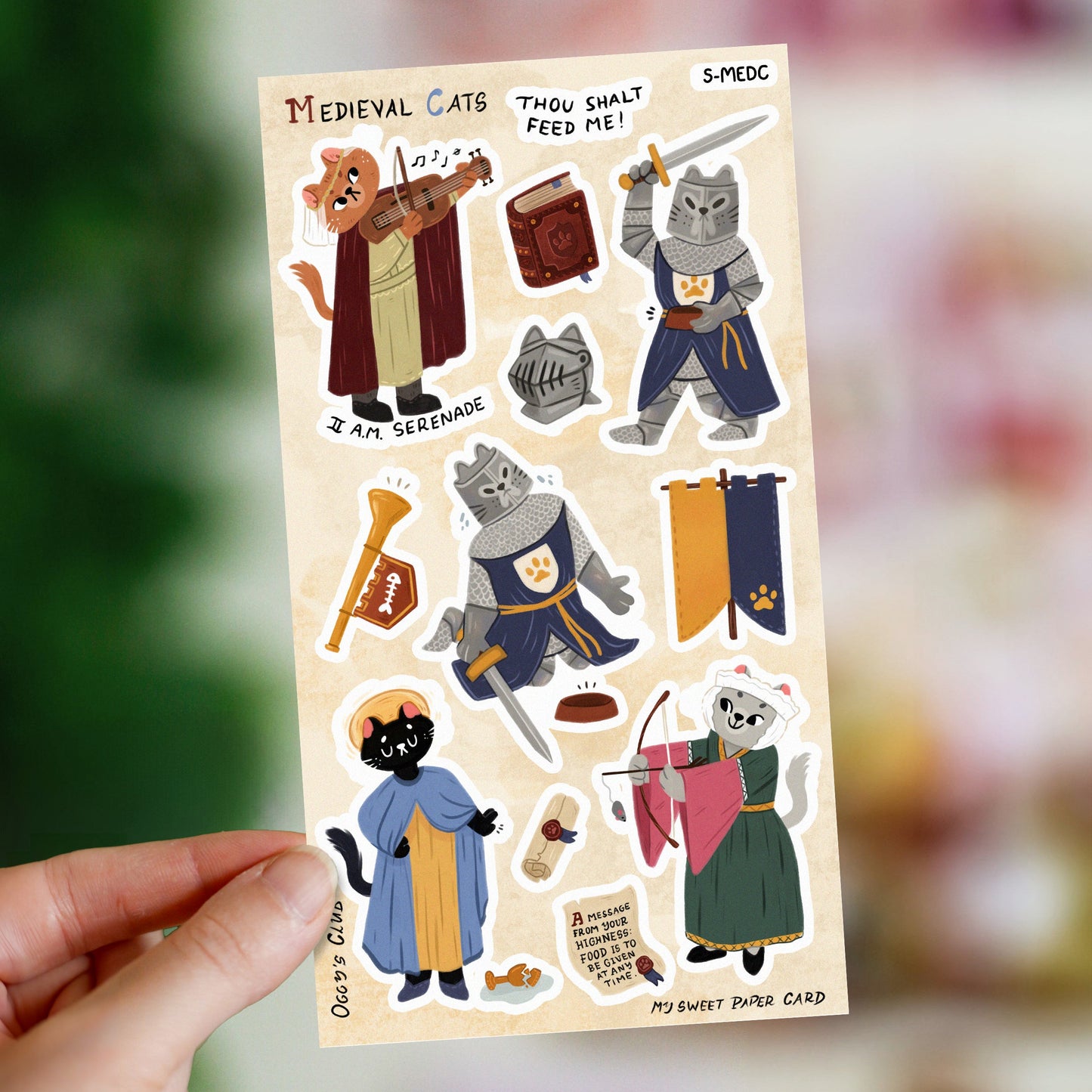 Oggy's Club - Stickers Mail