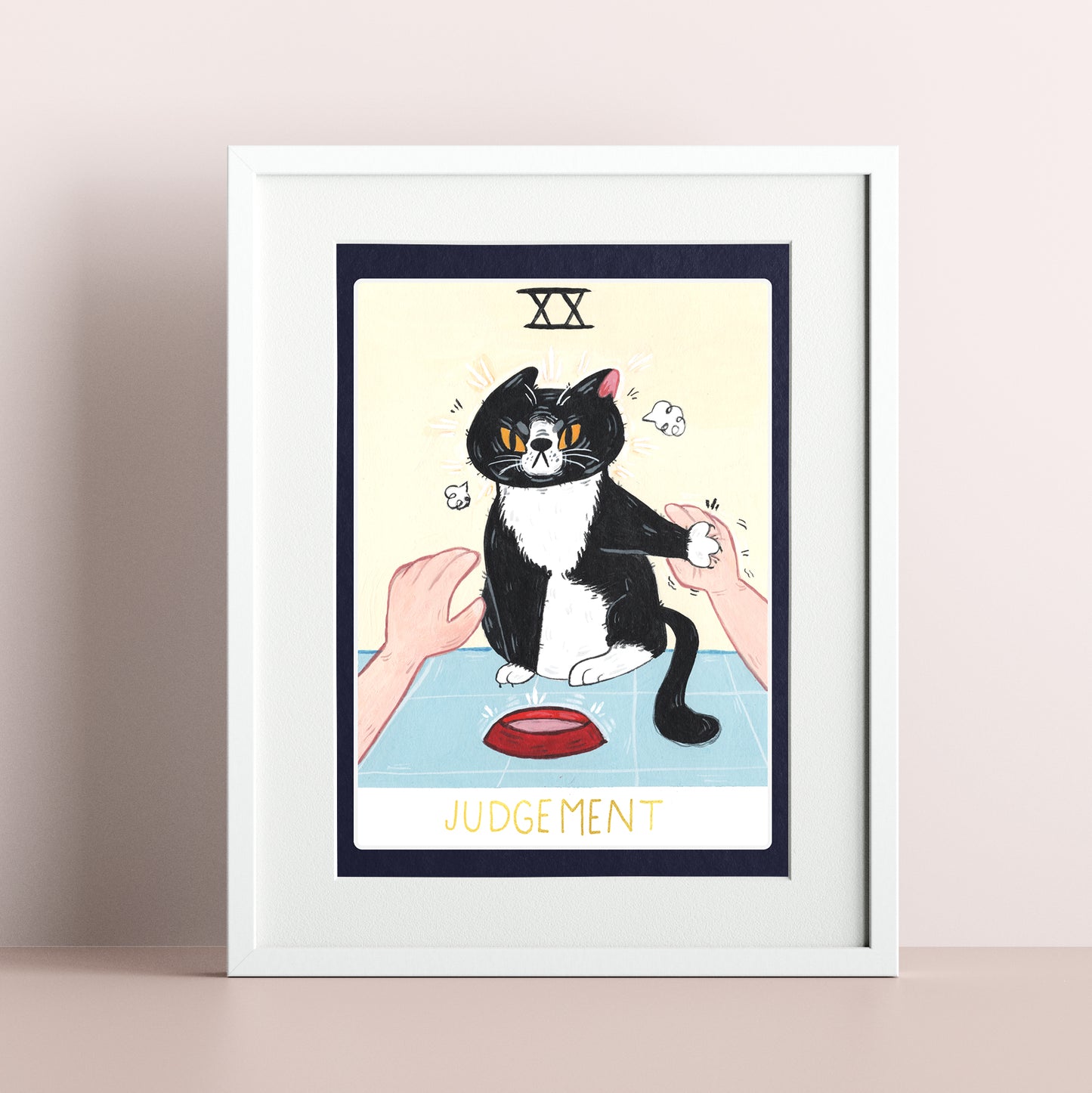 Jugement Tarot des chats - A6 Prints