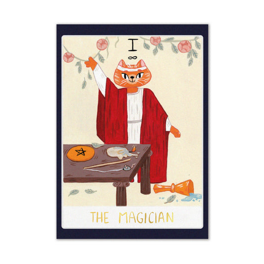 The Magician Cat Tarot - A6 Prints