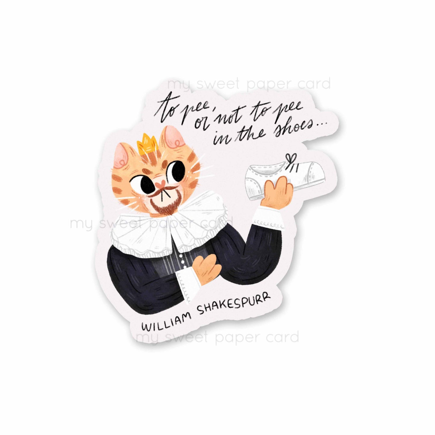 William Shakespurr - Stickers vinyl