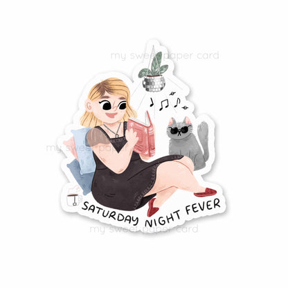 Saturday Night Fever - Vinyl stickers