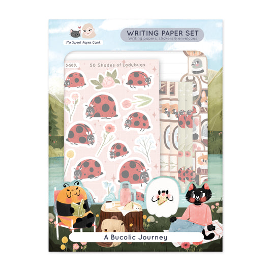 bucolic journey an adorable spring writing paper kit