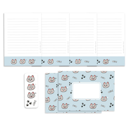 Mini kit de papier à lettres chat - Mini Pen pal kit