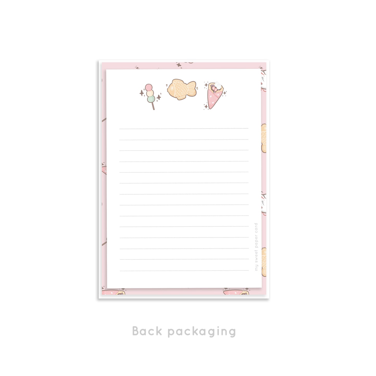 Mini kit de papier à lettres Festival Japonais - Mini Pen pal kit
