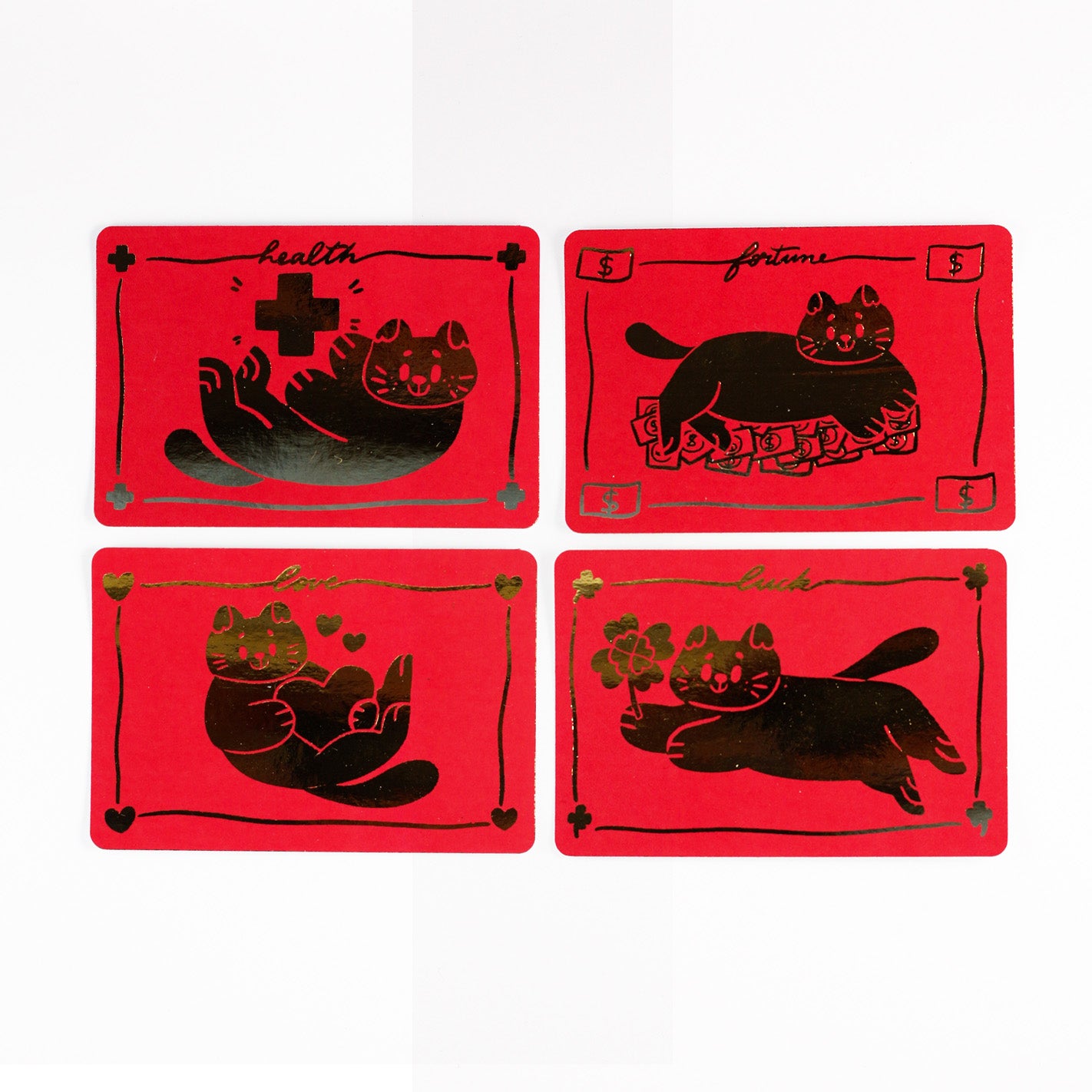 Mystery Fortune Stickers - Cat stickers - 2026