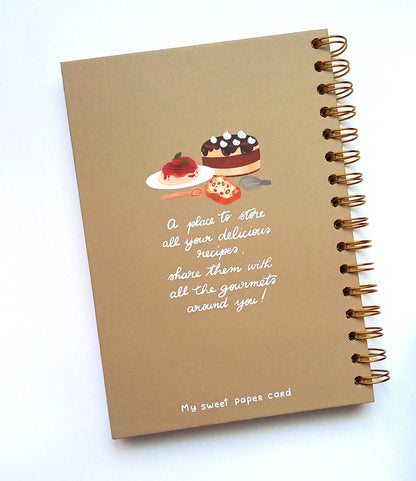 Cosy Cat - Cooking Journal - Recipe book