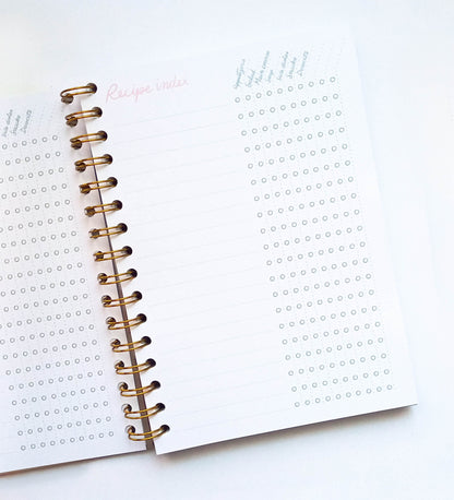 Cosy Cat - Cooking Journal - Recipe book