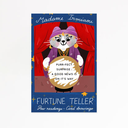 Madame Irmiaou Fortune Teller - Scratch-off card