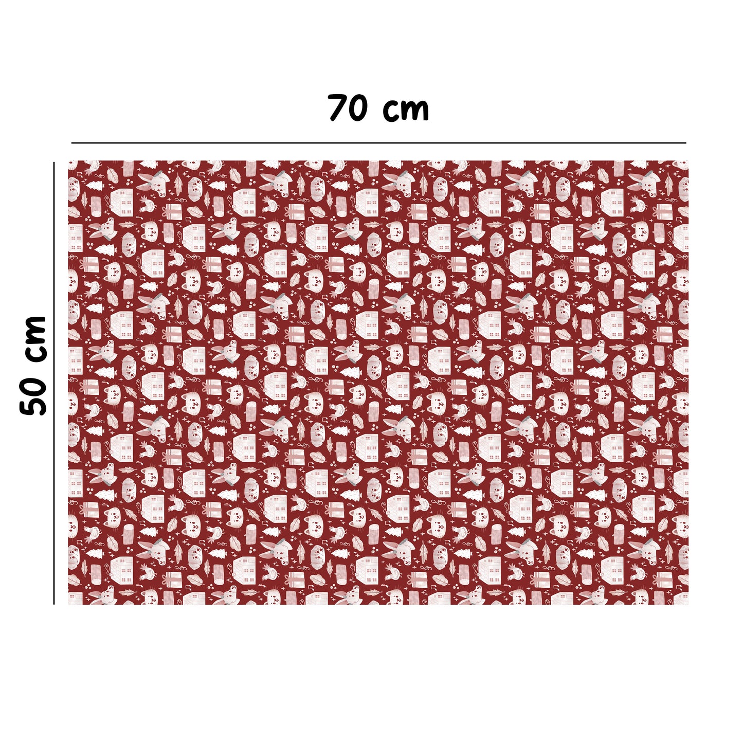 Bremen Musicians - Large wrapping paper sheets