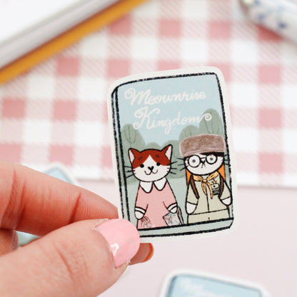 meowrise kingdom cat movie stickers