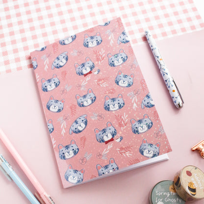 Carnet Holographique Chat et Tigre - Carnets mignons