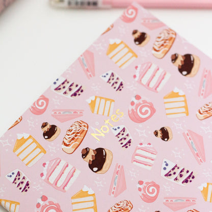 Cakes and pastries Notebook - Cute notebooks