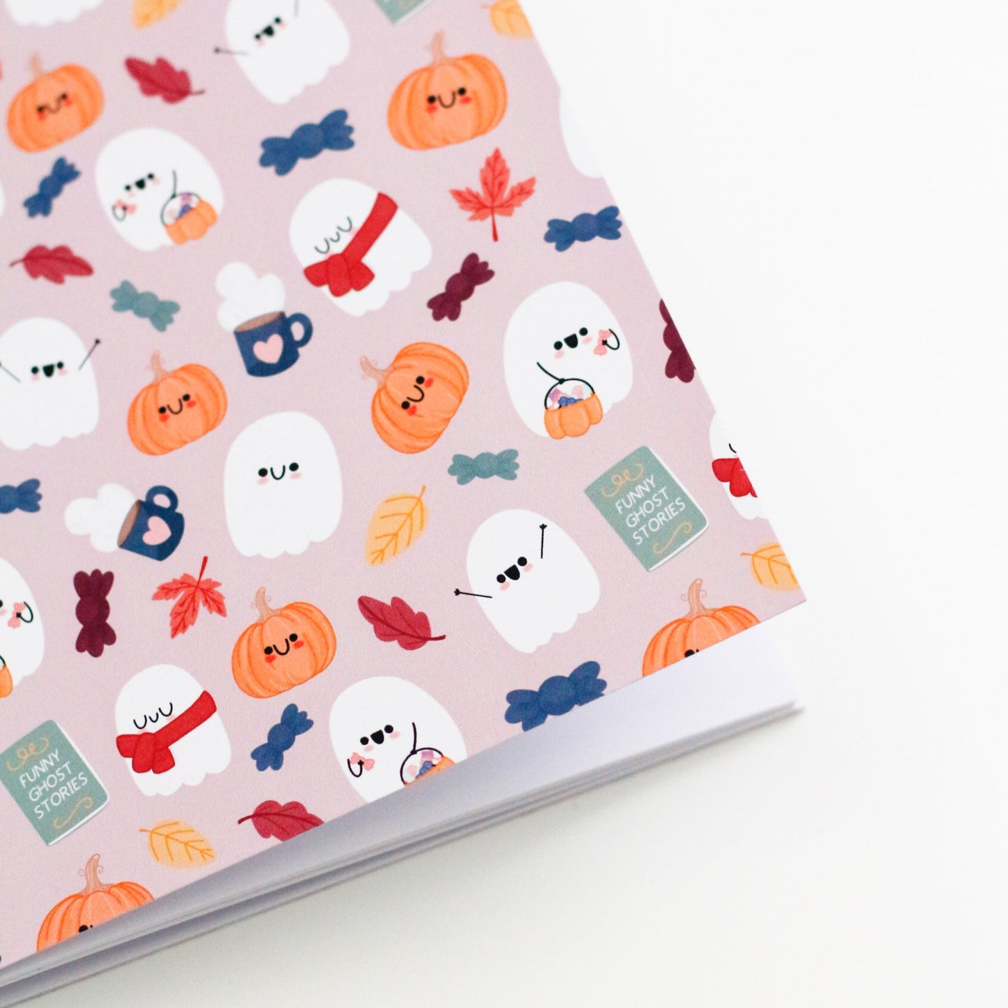 Ghosty's Fall Notebook - Cute notebooks