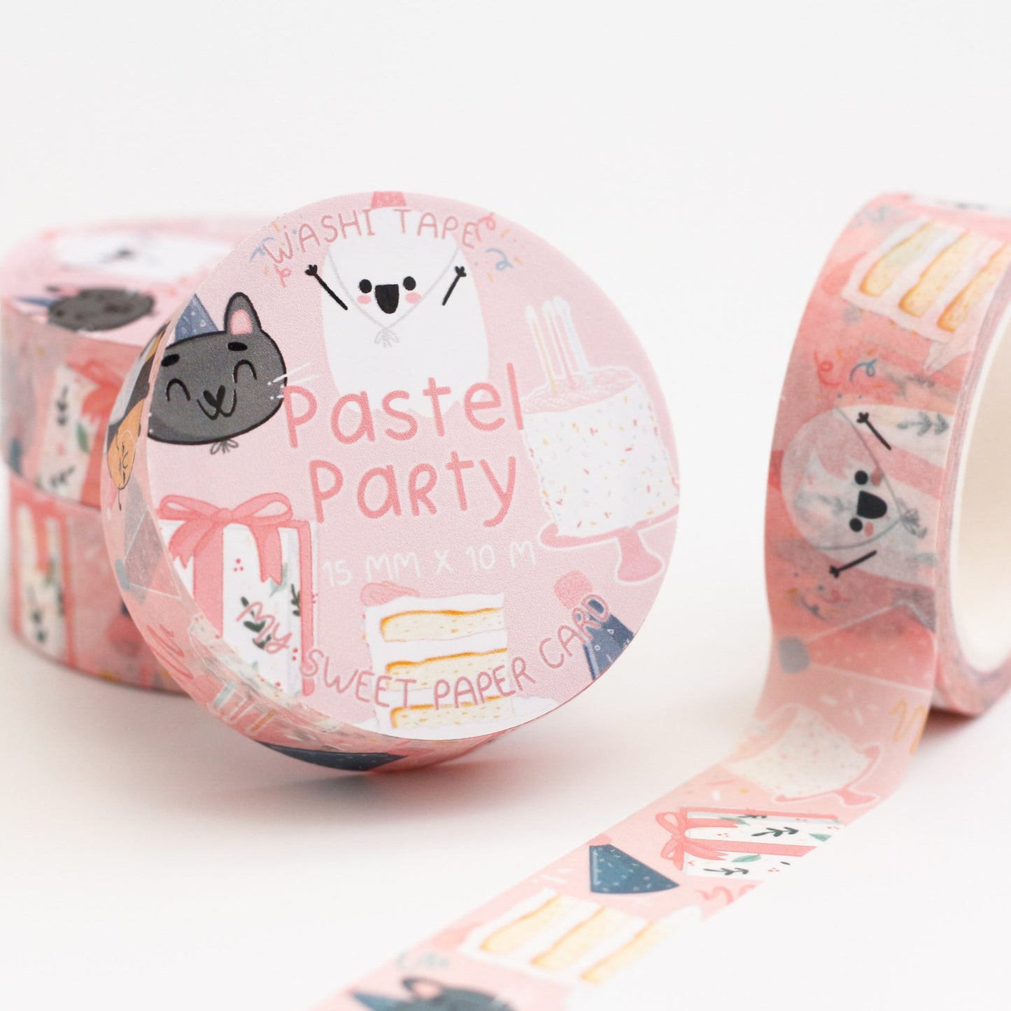 Washi tape “individual” – Pink Stationery