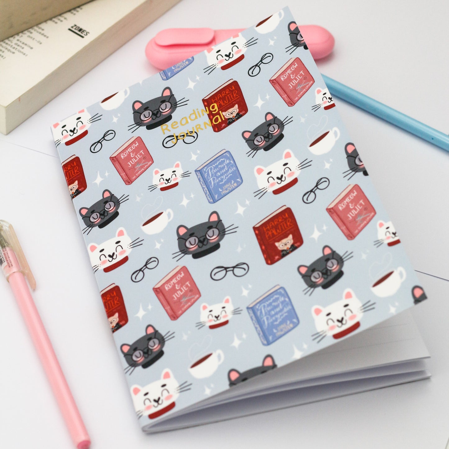 cute reading journal