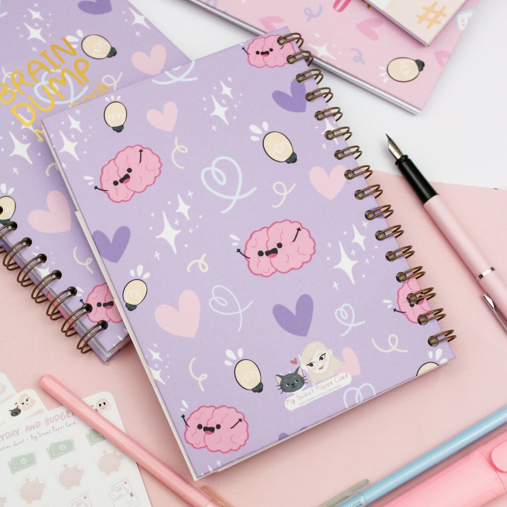 cute notebook to write down all your ideas