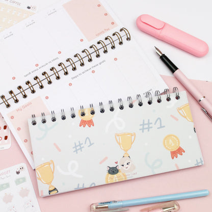 cute planner for writting down your goals