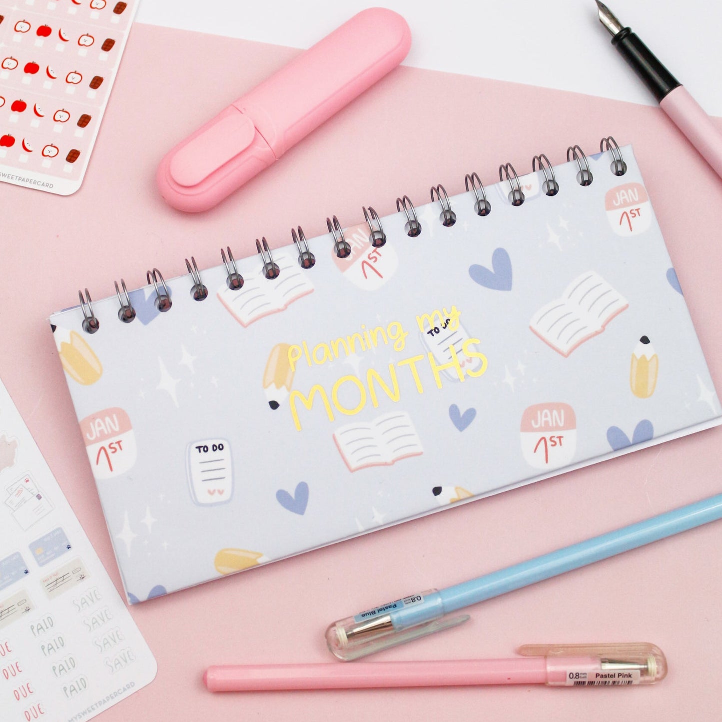 monthly planner for desk