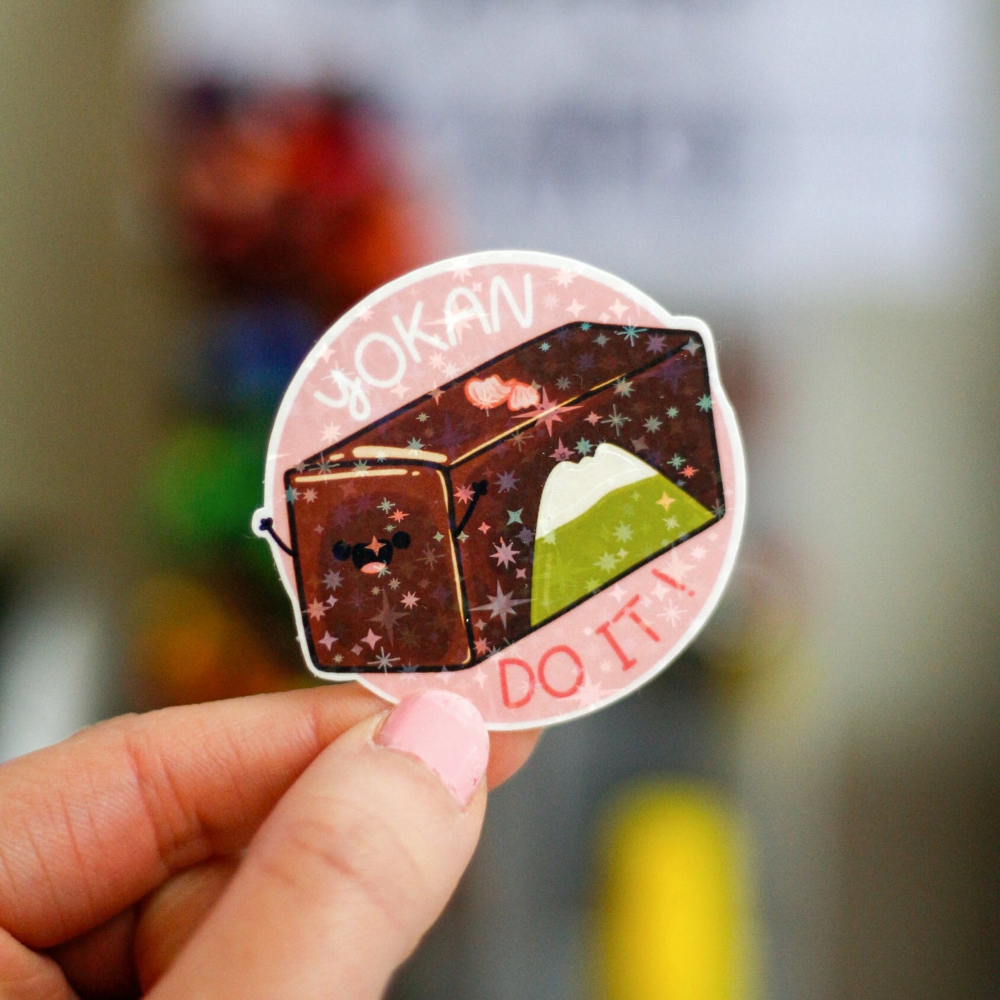 Yokan Do It - Holographic motivational stickers