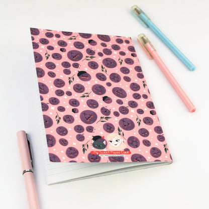 Blueberry notebook - Summer Stationery gift