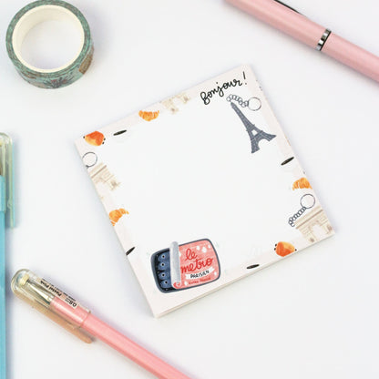 Welcome to Paris Memo note - Cute notepad