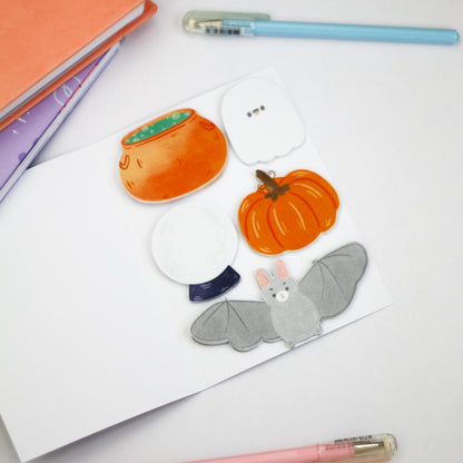 Spooky Memo notes Kit - Halloween notepads