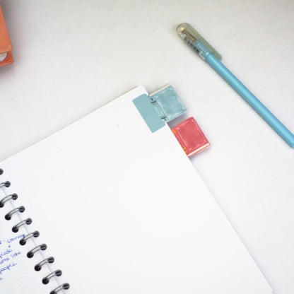Mini book adhesive tabs - Notebook divider
