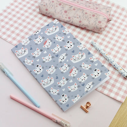 A6 Cat and Tiger Notebook - Cute notebooks