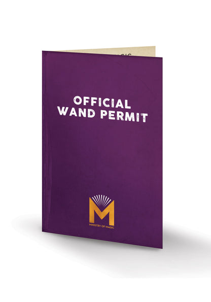 official wand permit to fill