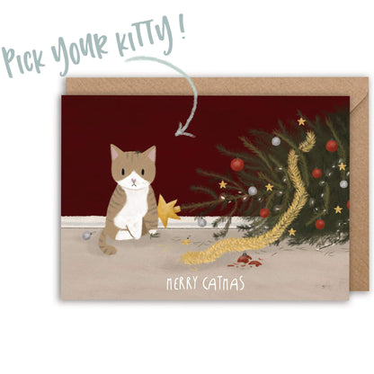 funny cat cards christmas wishes