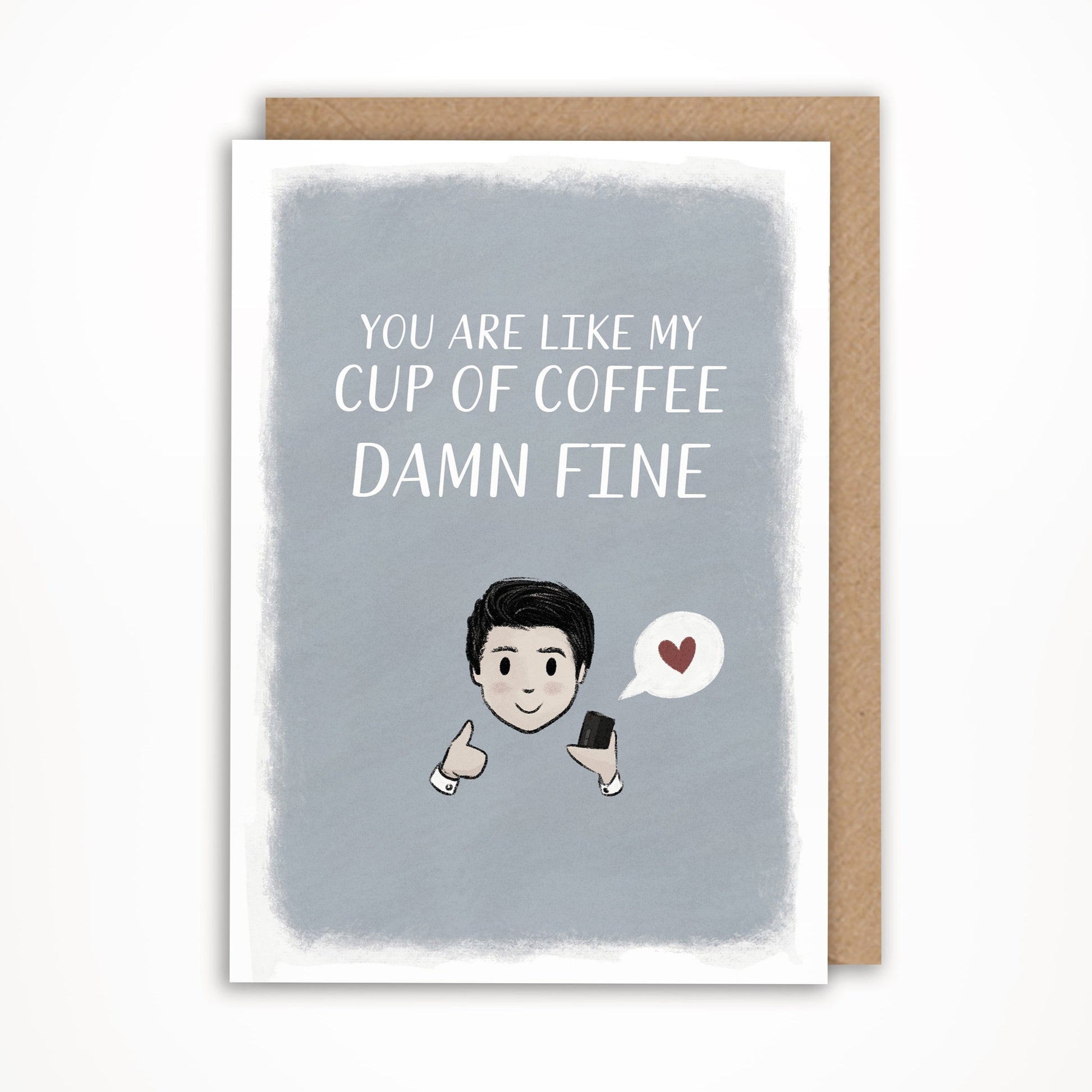 agent cooper Twin Peaks valentines day card