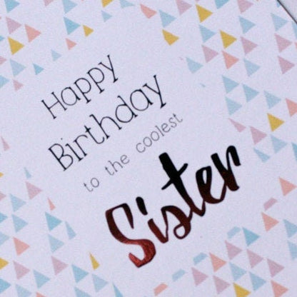 Carte d'anniversaire motif pastel pour maman - Cartes d'anniversaire pour soeur